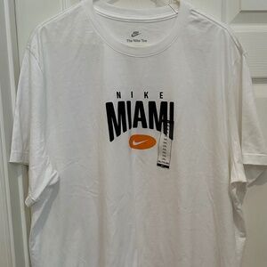 Nike Miami Short Sleeve Crew T-Shirt 2XL